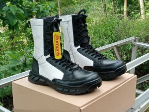 Rumaos sepatu PDL boots provos PM PKD TNI POLRI KULIT