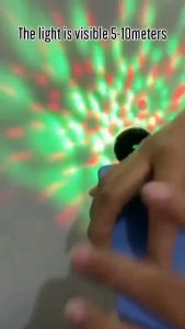 Small Magic Ball Disco Party USB Colorful Neon Lights 4W for Birthday Party Christmas Night Lights