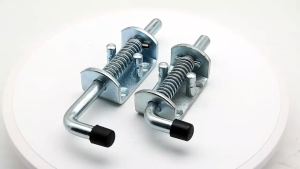 Heavy Duty Metal Spring Loaded Latch 304 Stainless Steel Spring Loaded Latch Metal Lock Barrel Bolt