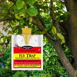 Fly Trap Outdoor Disposable Flies Catcher Hanging Fly Wasp Insect Bug Killer Pest Control Bug Trap Bag for Outdoor Parks/Canteens/Restaurants/Farms