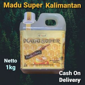Madu Super Kalimantan 1kg | Bee pollen dan Propolis