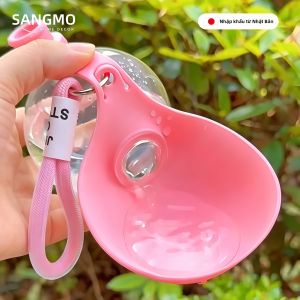 Bình Nước Dành Cho Thú Cưng Đa Năng Có Thể Gập Được với Thiết Kế Móc Bóng Ở Ngoài Trời