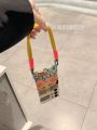 Samsung S25 Ultra Phone Case Full Cover Spring New Model Women's Handheld Lanyard Cord TPU Cute Cartoon Korean Style. 