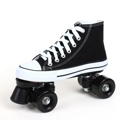 LIWAN | Summer Breathable Adult Roller Skates Flashing 4 Wheels