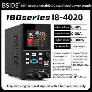 Bside | BSIDE Programmable Laboratory Power Supply DC Regulated Power Supply Uninterruptible Power Supply Voltage Stabilizer 110V/220V