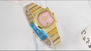 JAM TANGAN WANITA DEWASA BESI ANTI KARAT TERMURAH QP-89643