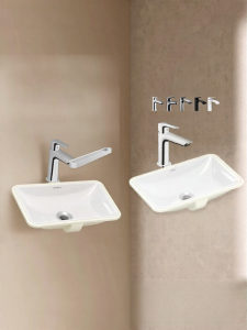 Hansgrohe | Square Round Ceramic Sink Faucet