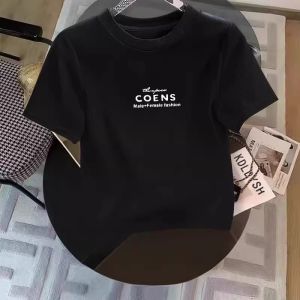 Short Stature Fit Summer New White Cotton T-Shirt