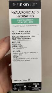 Serum dưỡng tóc The INKEY List Hyaluronic Acid Hydrating Hair Treatment - 100ml