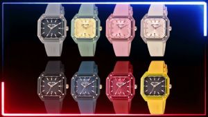 Jam Tangan Wanita Analog Original Jonas Jasmin 2258 Rubber Strap Water Resistant