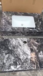Bàn đá để lavabo đặt bàn bàn đá lavabo bàn đá chống trầy xước bàn đá đặt lavabo cao cấp nhập khẩu Mission