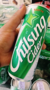 Nước Giải Khát Có Ga CHILSUNG CIDER 250ml Nước Giải Khát Không Calo Cho Người Ăn Kiêng Tập Gym