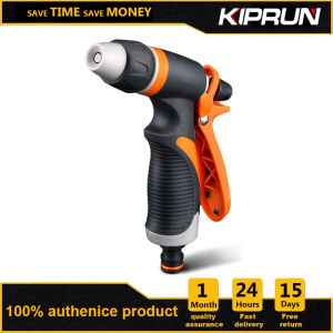 KIPRUN Hose Nozzle High Pressure Garden Car Wash Water Multi-function Tools Nozzle Durable Lawn Hand-held Multi-function Car Wash Nozzle