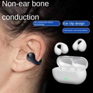 ♥Ready Stock Limit Free Shipping♥Sound Earcuffs Ear Bone Conduction Earring Wireless Bluetooth Earphones Auriculares Headset TWS Sport Earbuds PK Sony Ambie