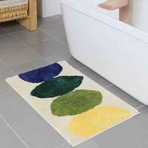 TC01 Thảm lau chân chùi chân 3D siêu thấm hút chống trượt cửa nhà tắm cửa phòng khách thảm decor cao cấp