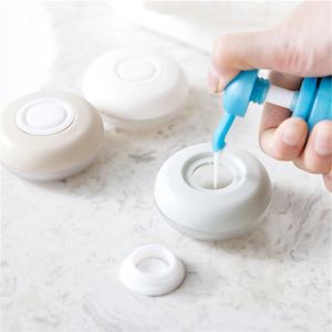 4Pcs/Set Botol Lotion Travel Portable Bulat Botol Travel Toiletries Kit Set Dispenser Lotion Traveling