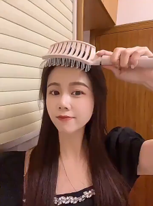 Lược Chải Đầu Gỡ Rối Massage Tạo Kiểu Phồng Xoăn - 100style