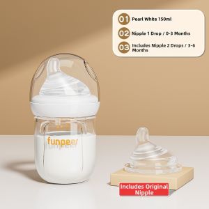 Anti Colic Anti Choking Breastlike Baby Bottle
