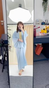 Koleksi Raya 2024 Terbaru Zaleeka Mini Kaftan Set Ready Stock