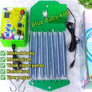 Ayunan bayi elektrik otomatis mesin pisah tidak mudah panas