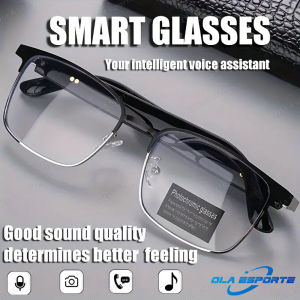 Ola Esporte Bluetooth Smart Glasses Automatic Adjustment AI Voice Music Eyewear Waterproof Call Eyeglass For Anti-blue Light New