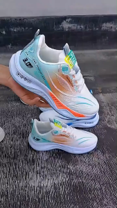 KickStart Trendy Mens Breathable Running Shoes Non-slip Sports Shoes Sneakers Lightweight Cushioning Basketball Shoes