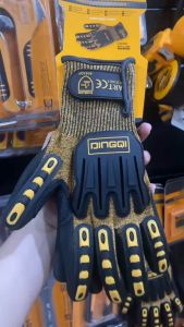 DINGQI Sarung Tangan Tapak Karet Rubber Motor Glove Sarung Tangan Motor IC01401