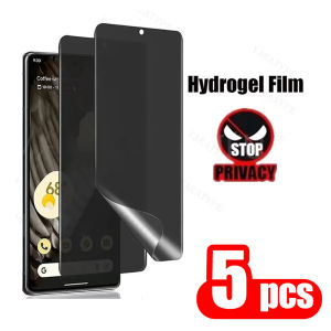 1-5PCS Anti-Spy Hydrogel Film For Samsung S25 Ultra S24 S23 S22 S25 FE S25 Edge S23 Plus S24 FE 5G Screen Protector Full Cover