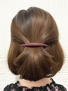 Small Hair Volume Back Head Clip Loose Clip Short Hair Hairpin Female Spring Clip Ponytail Clip Headdress Small Size Hairpin