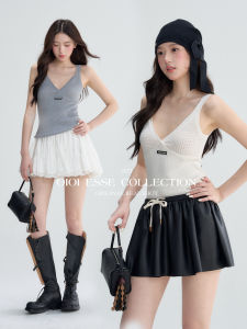 OIOI ESSE | Áo Dạ Lưới Crochet Thêu Hoa V-Neck 2025