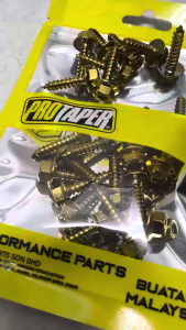 PROTAPER UNIVERSAL ALLEN KEY COVER SET SCREW V2 M5X20 GOLD