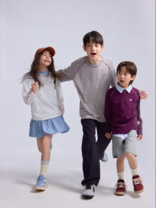 happy nocnoc | Cotton-Feel Quick-Dry Outdoor Kids Long-Sleeve T-Shirt