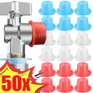 【Ready Stock】50pcs Faucet Leak-proof Sealing Gasket Valve Threaded Pipe Hose Washer Silicone Raw Belt Seal O Ring for Plumbing Plug Prevent Leakage
