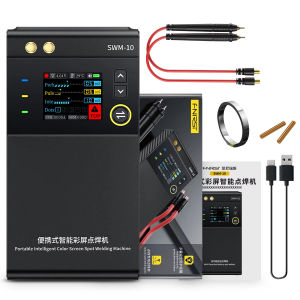 ⭐⭐⭐FNIRSI SWM-10 Lithium Battery Spot Welding Machine Power Bank Dual Pulse 0.1-0.25mm 18650 Battery Pack Welding Tool Spot Welder