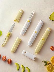 Dụng Cụ Gọt Vỏ Và Dao Bếp Đa Năng 2 Trong 1 Bằng Thép Không Gỉ Dụng Cụ Gọt Dưa Hai Đầu Lưỡi Dao Sắc Bén Dụng Cụ Nấu Ăn Cho Nhà Bếp