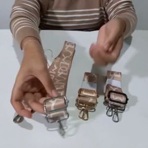 Strap Tali Tas Selempang Ghl DD Elegan Motif Arabeska 4cm Salem