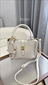 RAINSMORE-Cute and playful puppy ornament bag Handheld tote bag malawak na loob commuter bag