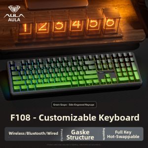 AULA | Customizable Screen Display Mechanical Keyboard Pro Wireless