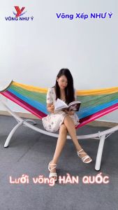 Lưới võng xếp Hàn Quốc chất liệu polyester cao cấp xuất khẩu dài 2m35 võng lưới dùng cho các khung võng xếp Như Ý