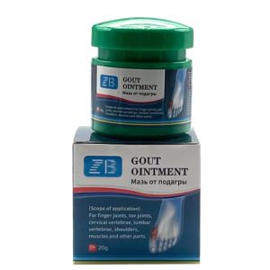Gout Ointment Pain Relief Cream for Arthritis Knee Pain, Back, Fingers, Toes, and Joint Pain