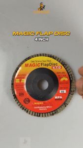 Nasara 10PCS 4“ Magic Flap Disc Wheel Sandpaper Abrasive Sanding Grinding For Angle Grinder Metal Wood / Kertas Pasir Grinder