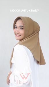 Bergo Hamidah Size M Antem Jersey Super Hauwa