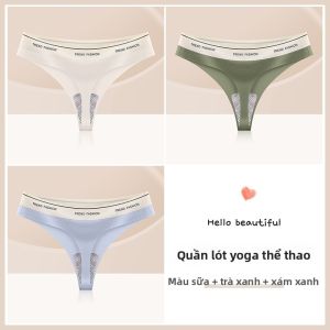 Quần lót nữ MiiOW chữ T mỏng lụa băng không đường may