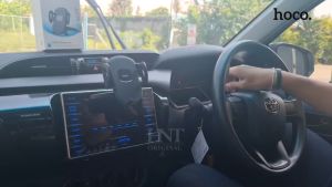 Hoco ของแท้ ที่ยึดมือถือในรถยนต์กับ CD Slot ที่วางมือถือ ที่จับมือถือ รับ CD Port Push Type Car Holder H11 H19 H18