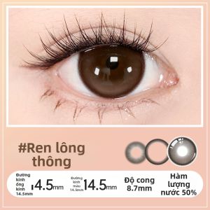 Mắt Kính Kontakt Dùng Một Lần Hằng Ngày Đường Kính Lớn Màu Ngọt Ngào