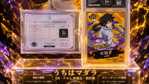 Thẻ GRADING Indra Otsutsuki trong Naruto hãng Kayou Gem Mint 10 slab SR LIMITED 2038 nf13 2 psa