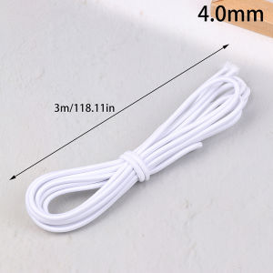 ZTOYL | 3 Meter 1/2/3/4mm Mini Doll Assembly Rubber Band For Mini Doll Body Assembly Tools Doll Accessories