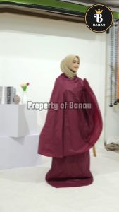 Banau - Mukena Dewasa Travelling Marwa Series Terbaru