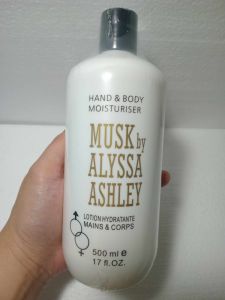 Musk by alyssa ashley hand and body Moisturizer 500ml