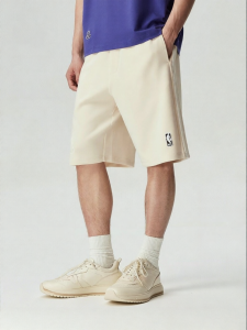 Jack Jones | NBA Lakers Co-branded Mens Shorts Summer Tencel